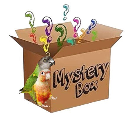 Mystery Box parkieten en kleine papegaaien